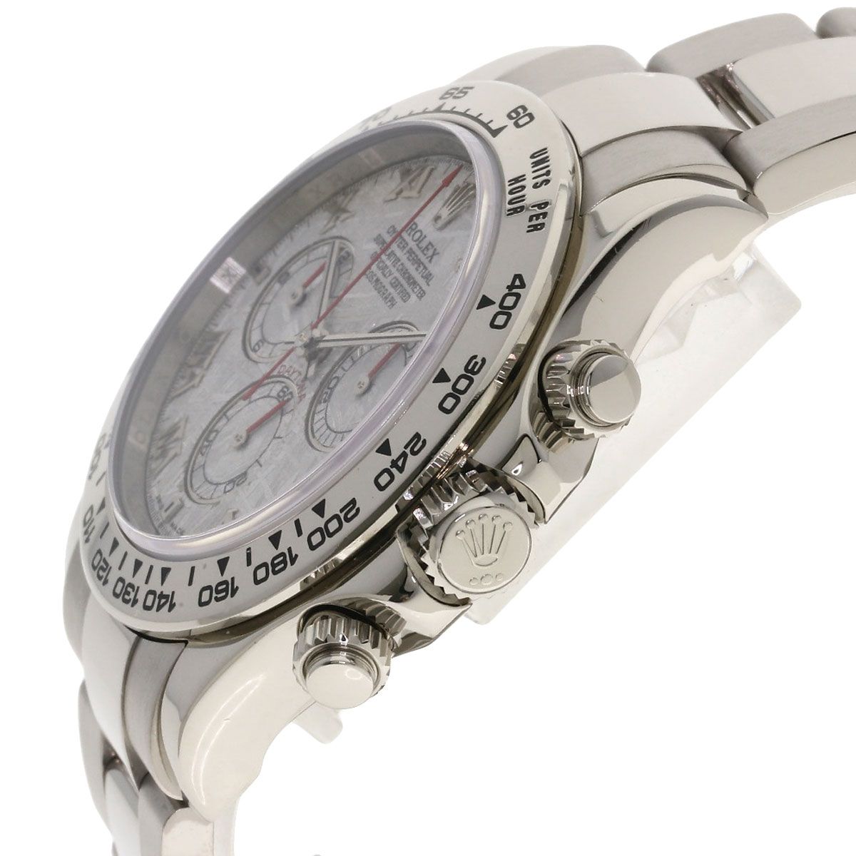 Rolex Cosmograph Daytona Meteorite Watch 18k White Gold