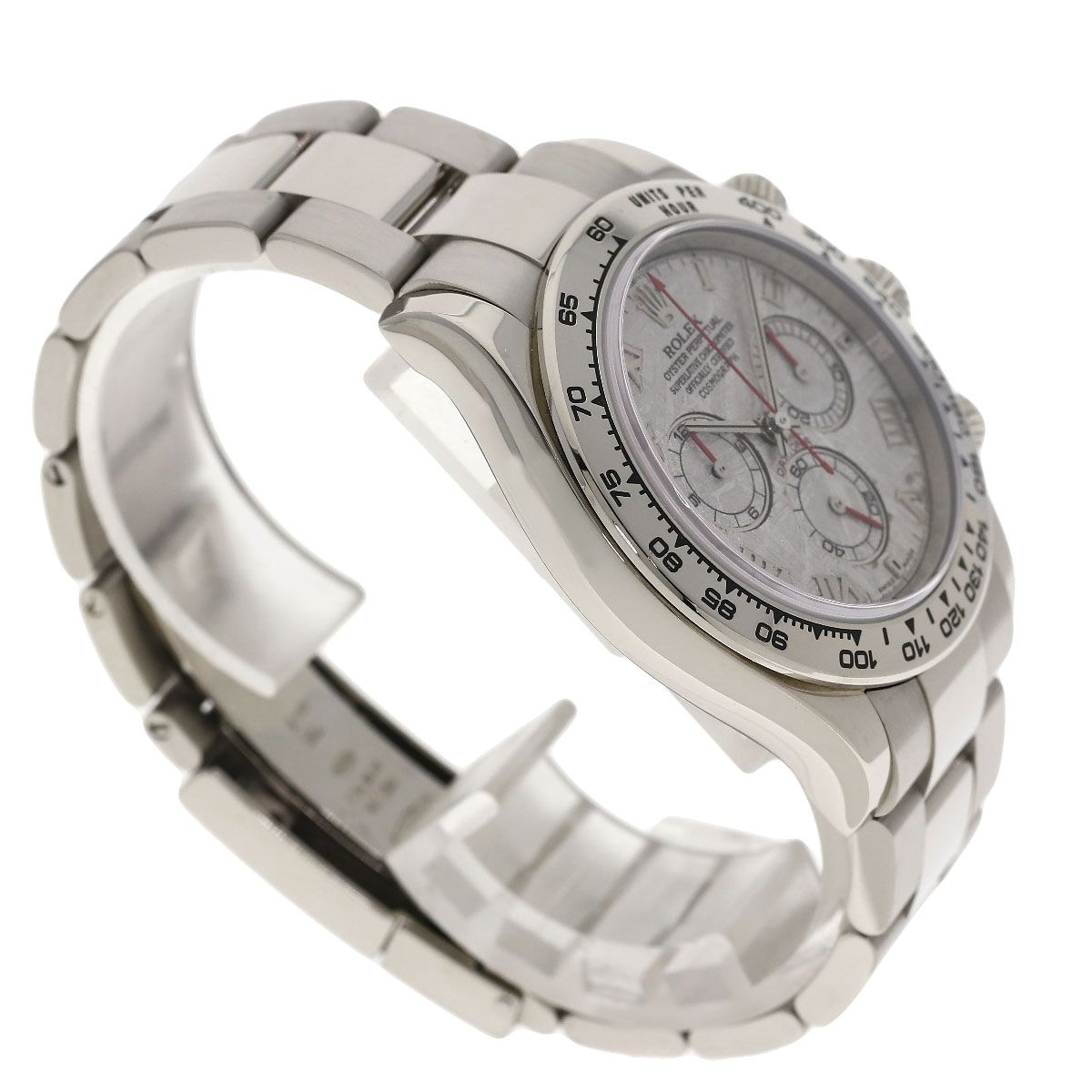 Rolex Cosmograph Daytona Meteorite Watch 18k White Gold