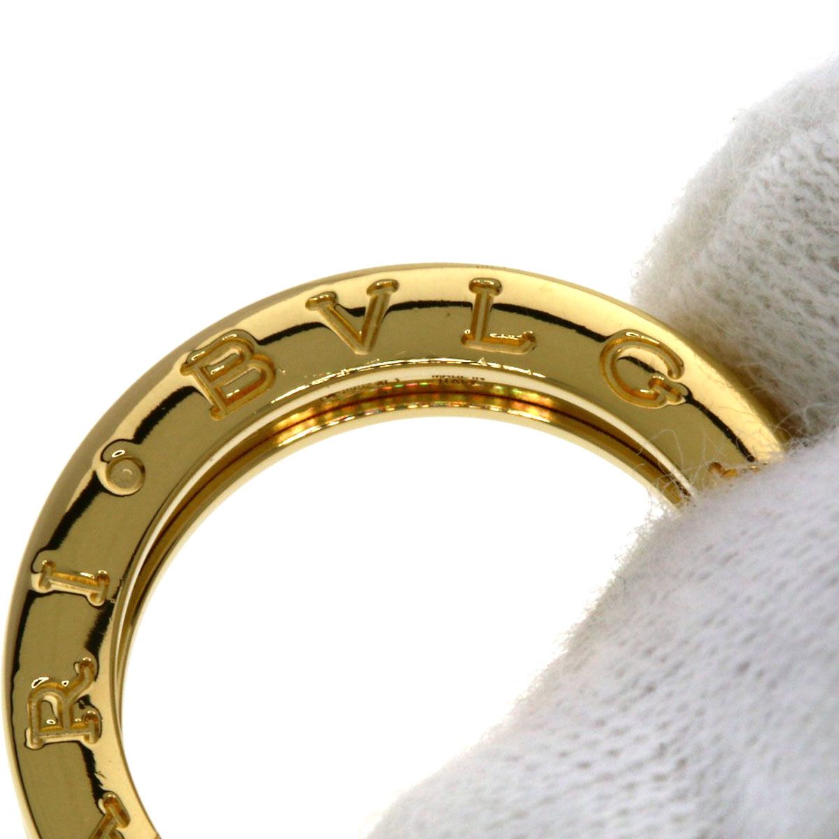 Bvlgari B-zero One Band 50 Ring 18k Yellow Gold