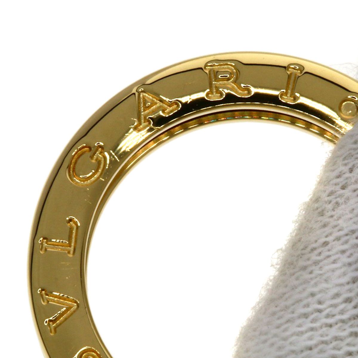 Bvlgari B-zero One Band 50 Ring 18k Yellow Gold