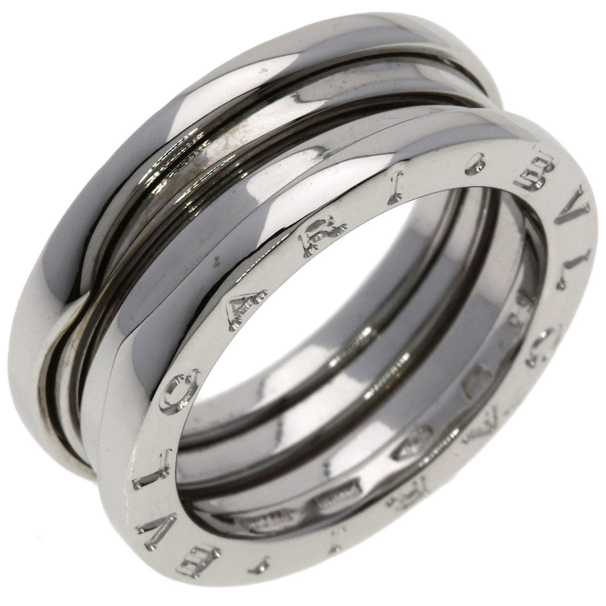 Bvlgari B-zero One Band 53 Ring 18k White Gold