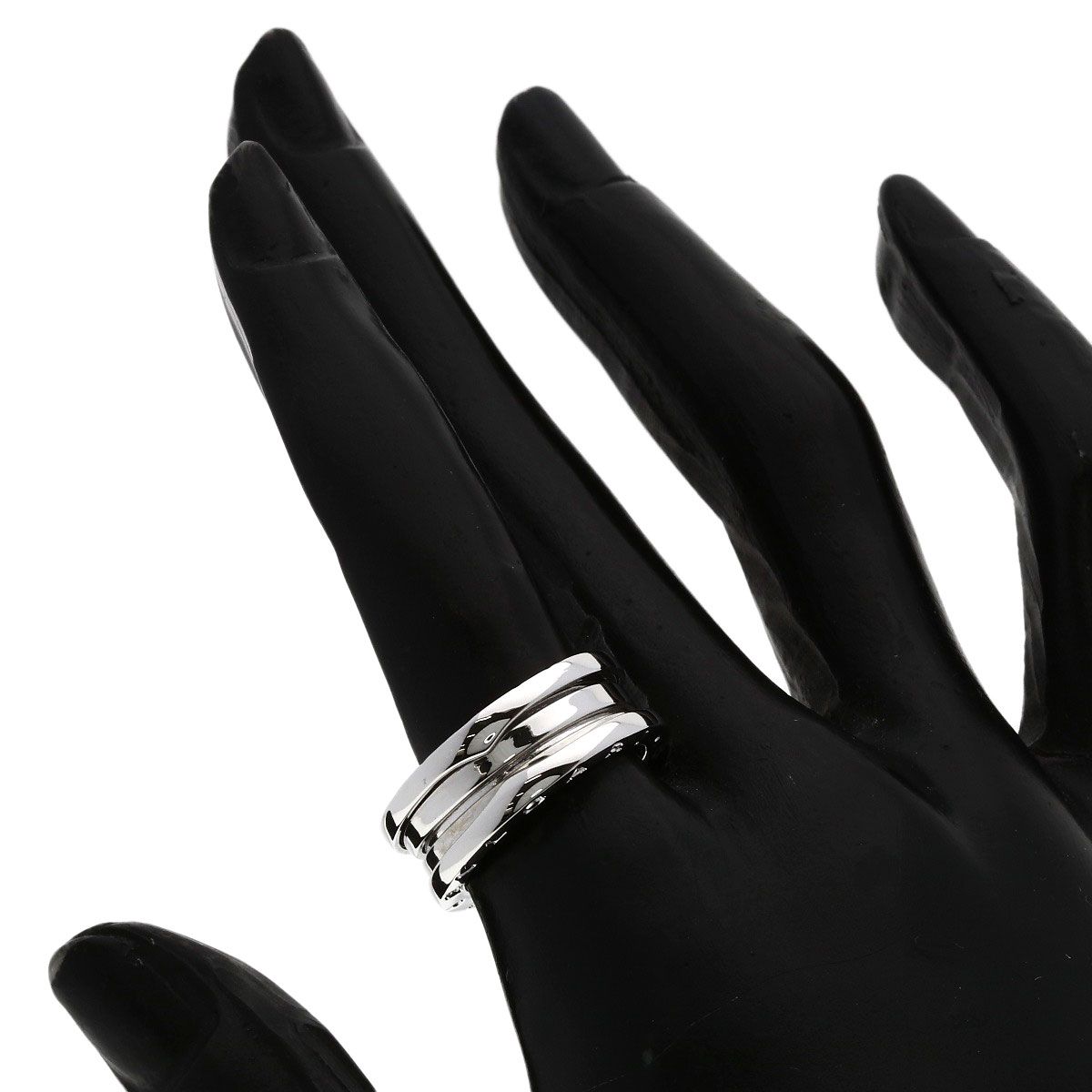 Bvlgari B-zero One Band 53 Ring 18k White Gold