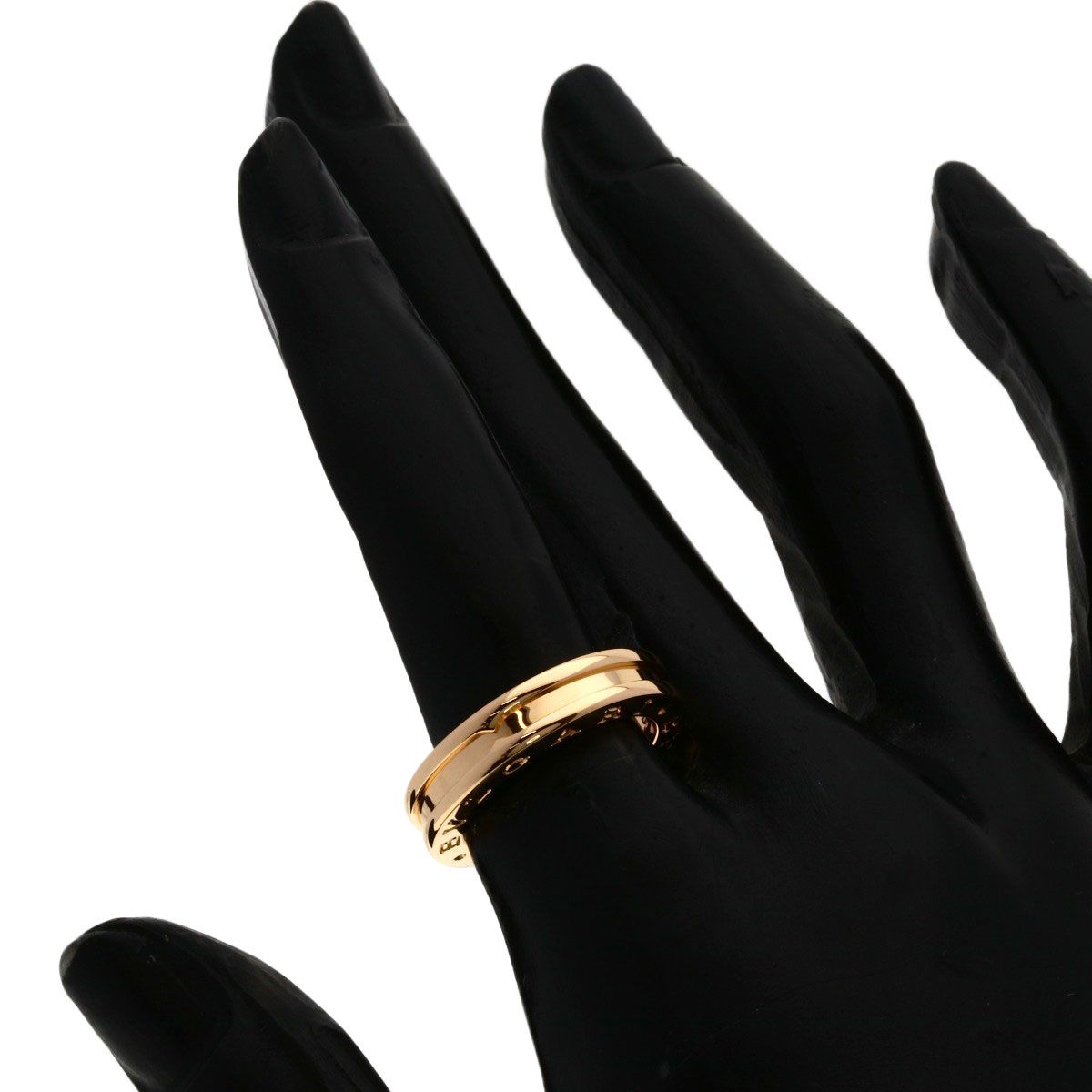 Bvlgari B-zero One Band 50 Ring 18k Pink Gold