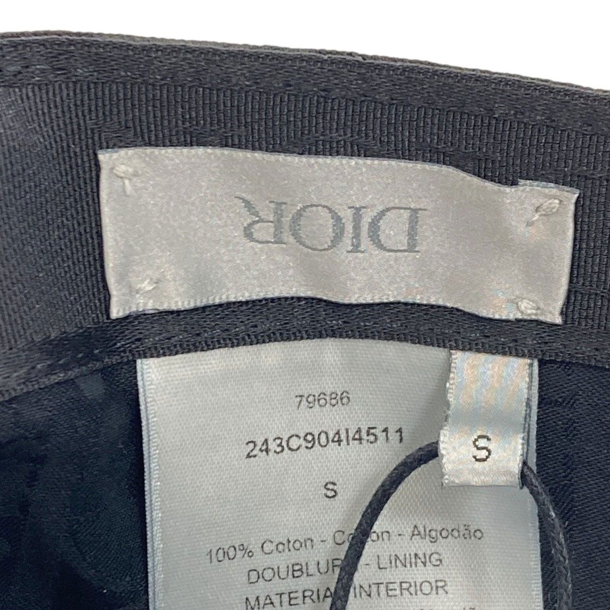 Dior Logo Hat Cotton