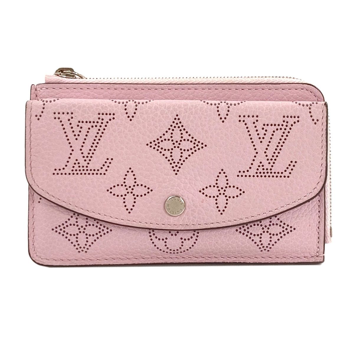 Louis Vuitton Card Holder Recto Verso Case Mahina Leather