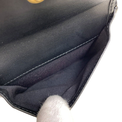 Fendi Logo Bifold Wallet Leather