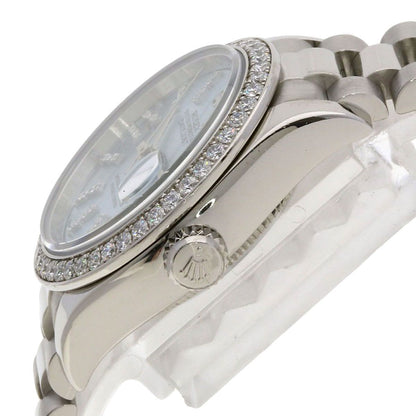 Rolex Datejust 28 Bezel Diamond Watch PT