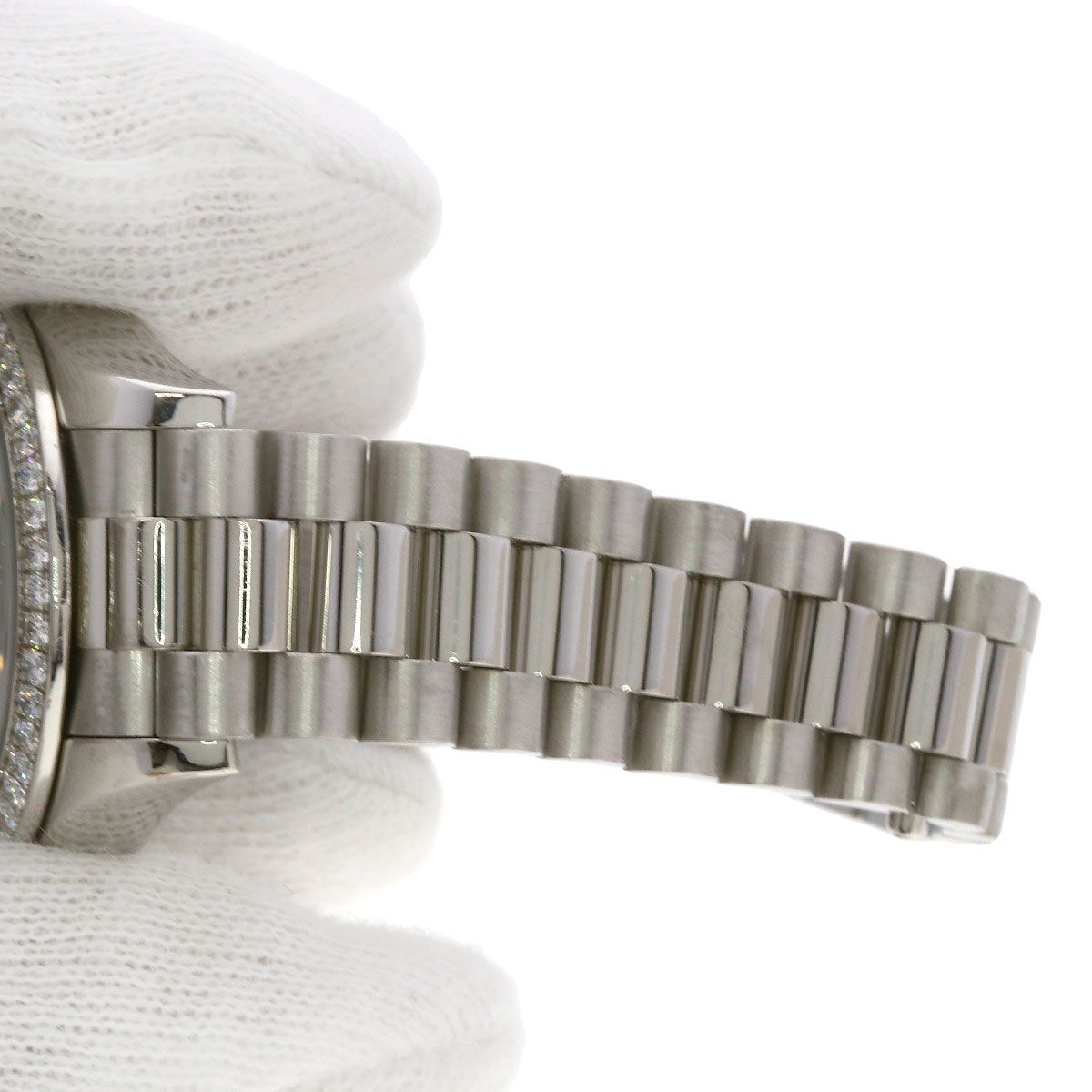 Rolex Datejust 28 Bezel Diamond Watch PT