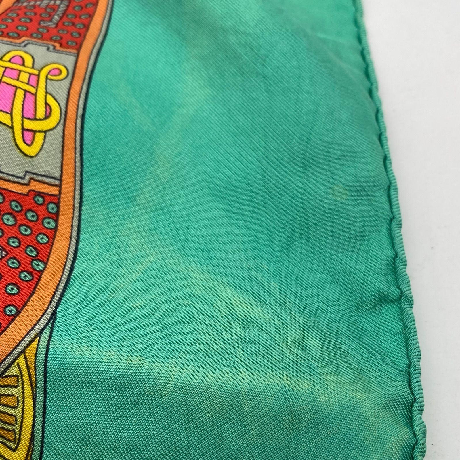 Hermes Carre 90 Art Des Steppes Scarf Silk Horse