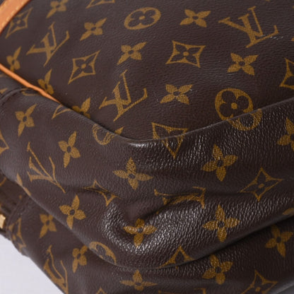 Louis Vuitton Shoulder Bag Reporter GM Monogram Brown Gold — view 8