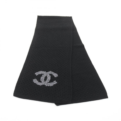 Chanel Scarf CC Logo Black