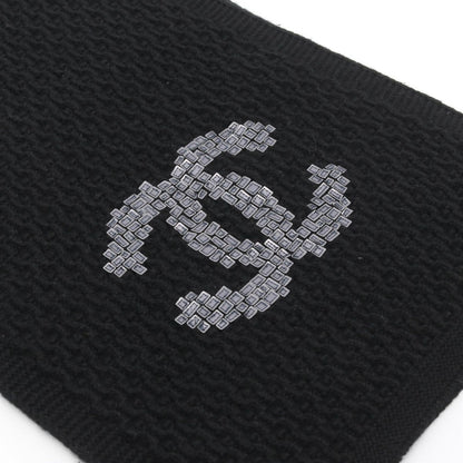 Chanel Scarf CC Logo Black