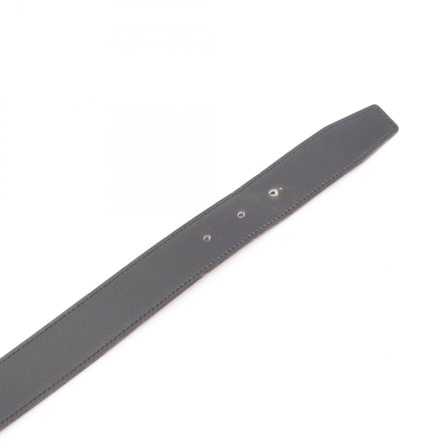 Hermes Belt Constance Reversible Black Leather