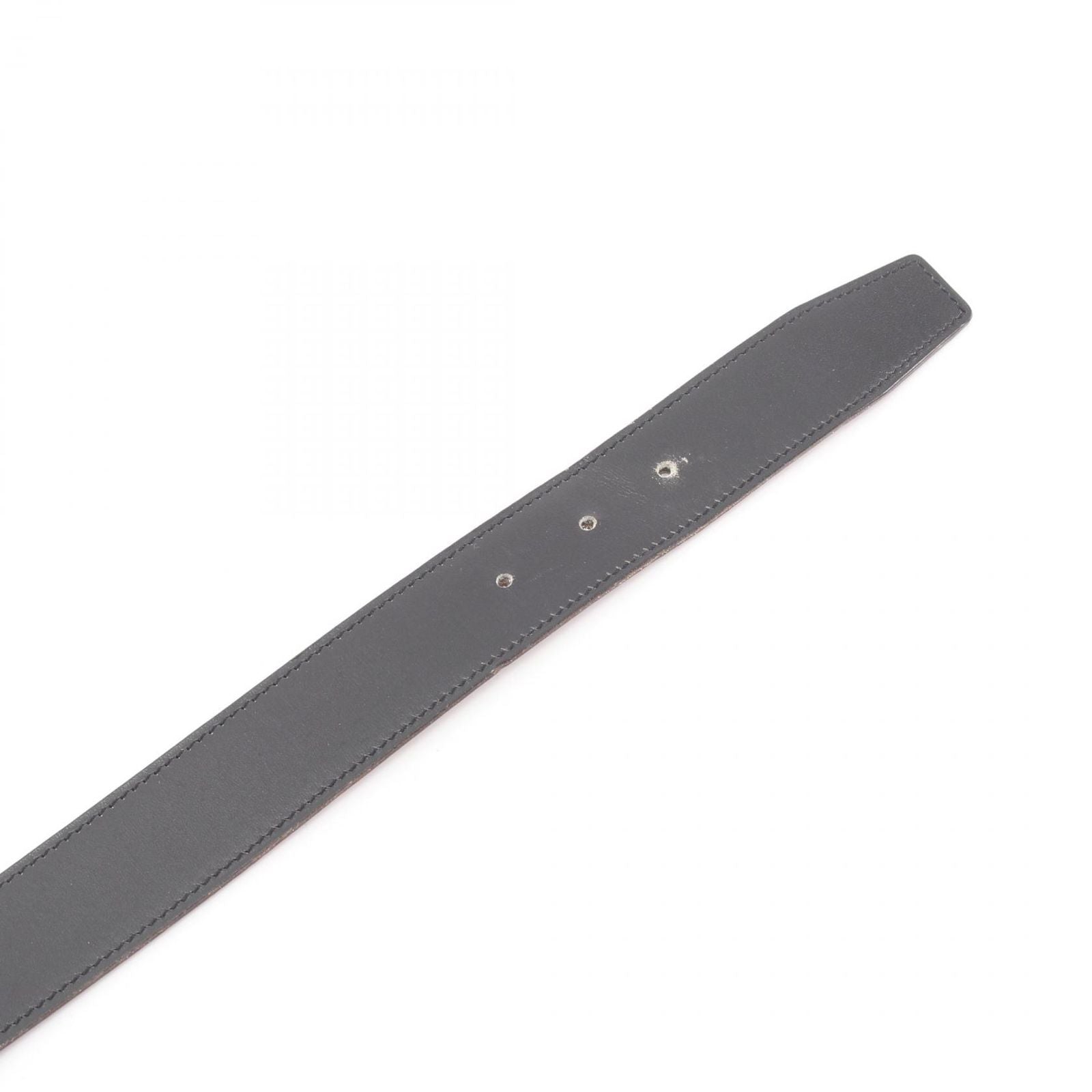 Hermes Belt Constance Reversible Black Leather
