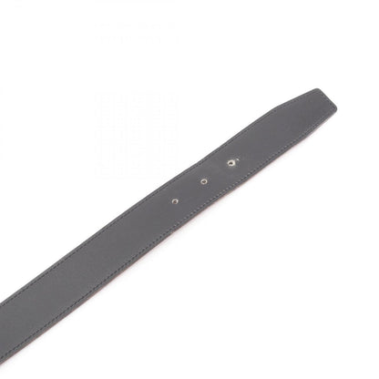 Hermes Belt Constance Reversible Black Leather