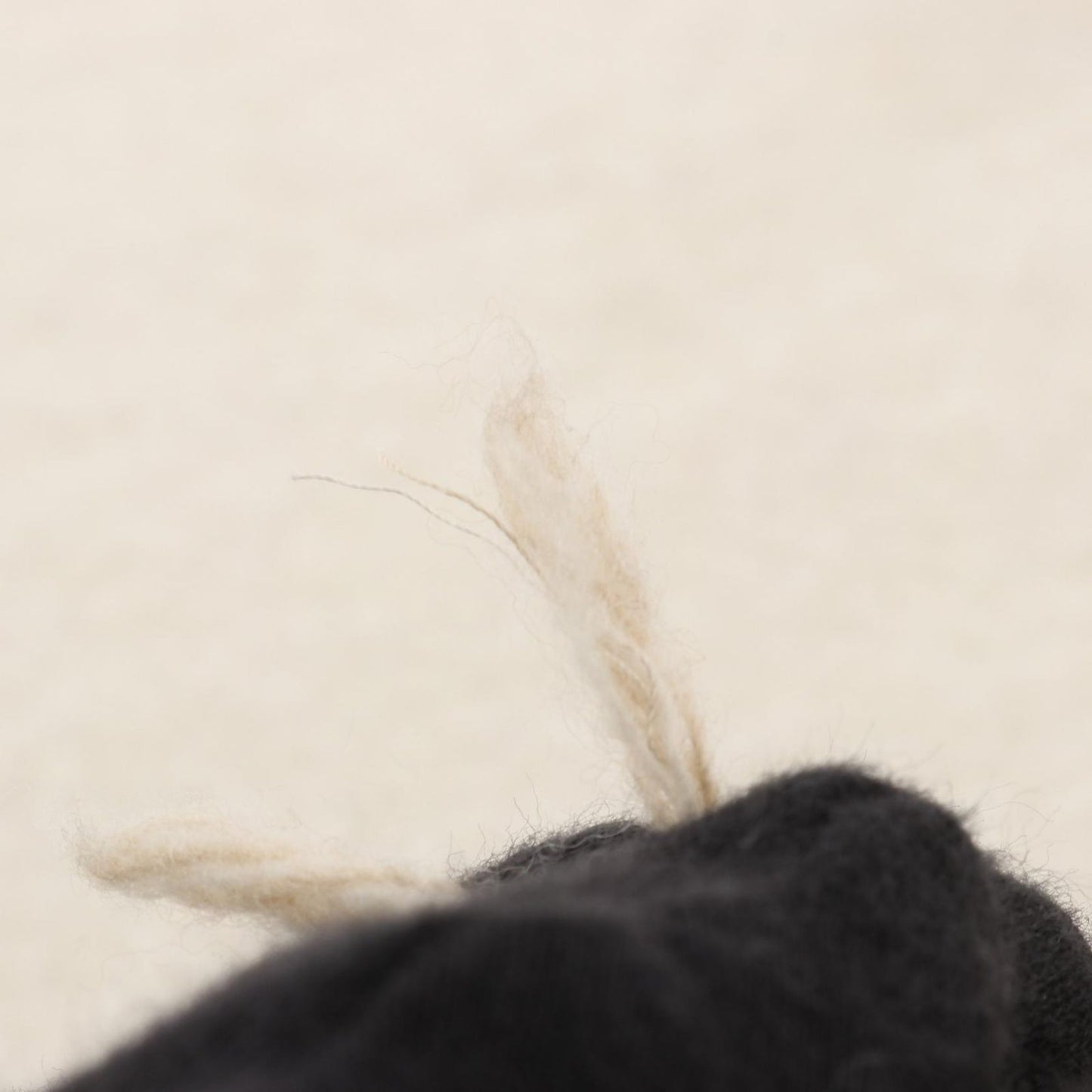 Loewe Scarf Anagram Beige Wool