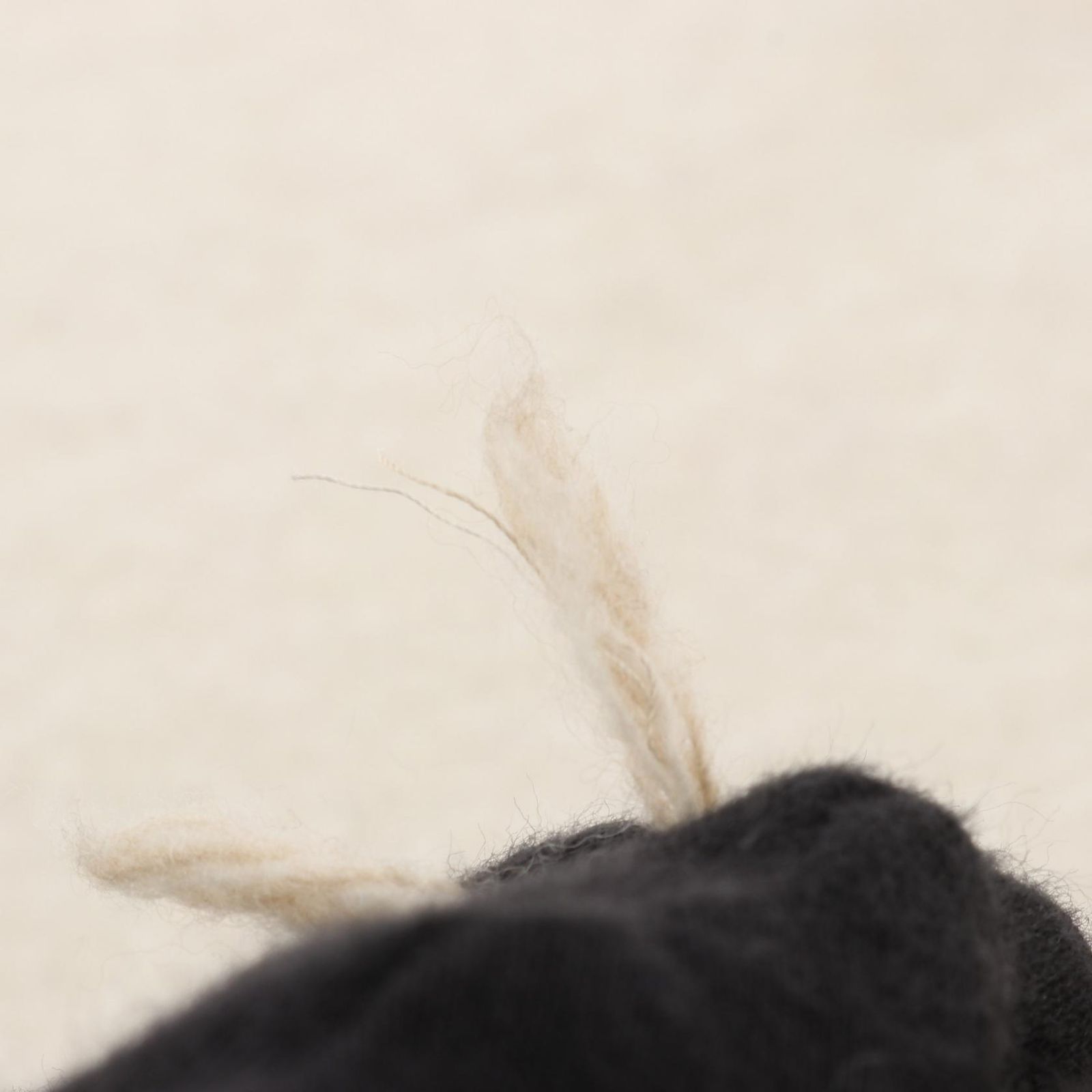Loewe Scarf Anagram Beige Wool