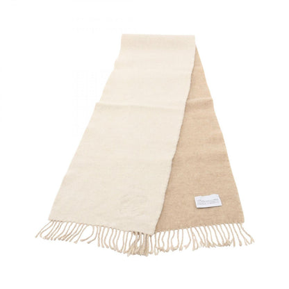 Loewe Scarf Anagram Beige Wool