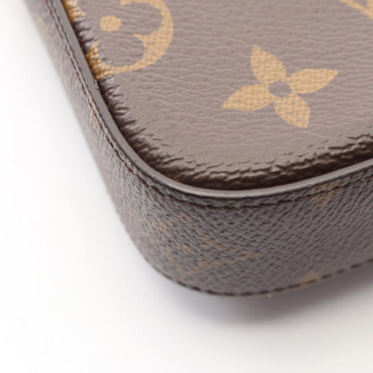 Louis Vuitton Shoulder Bag Multy Pochette Felicity Khaki Canvas