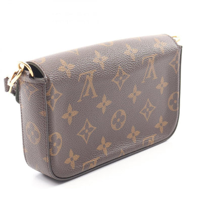 Louis Vuitton Shoulder Bag Multy Pochette Felicity Khaki Canvas