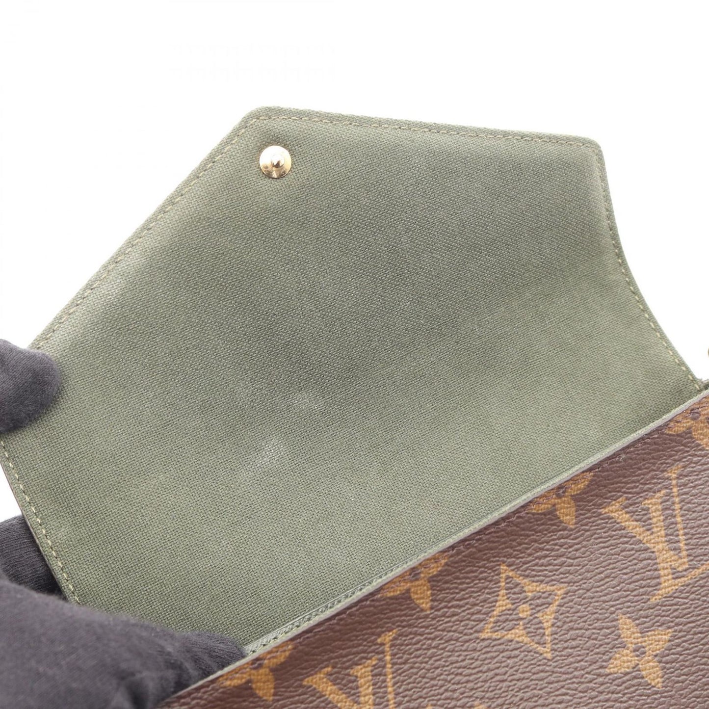 Louis Vuitton Shoulder Bag Multy Pochette Felicity Khaki Canvas