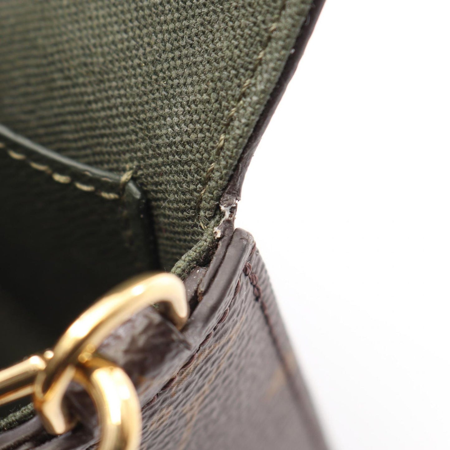 Louis Vuitton Shoulder Bag Multy Pochette Felicity Khaki Canvas