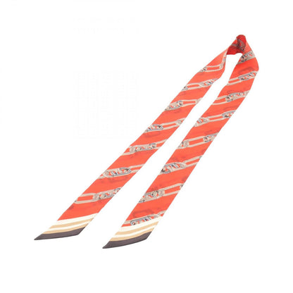 Fendi Scarf Wrappy Red Silk