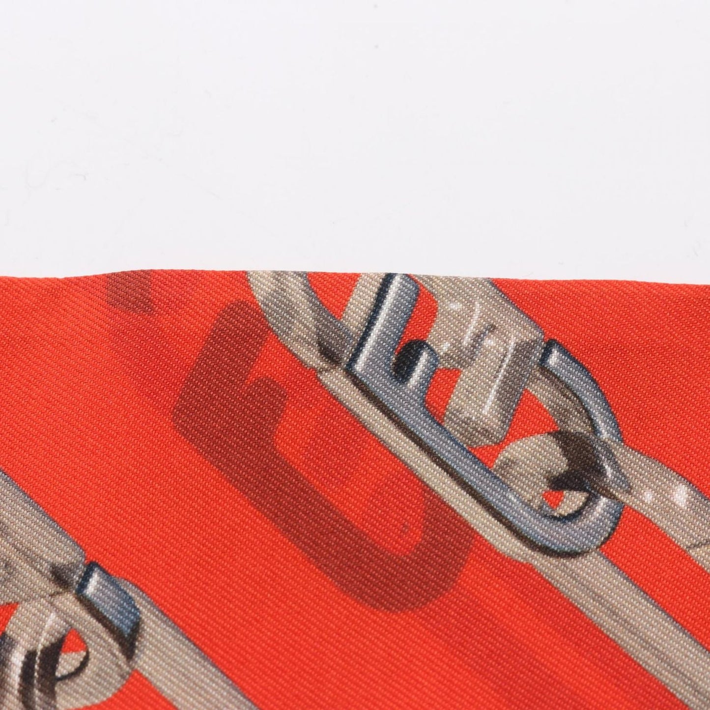 Fendi Scarf Wrappy Red Silk