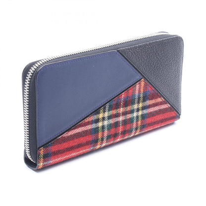 Loewe Round Wallet Puzzle Around Zip Black Green Red Leather