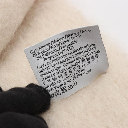 Loewe Scarf Anagram Ivory Wool