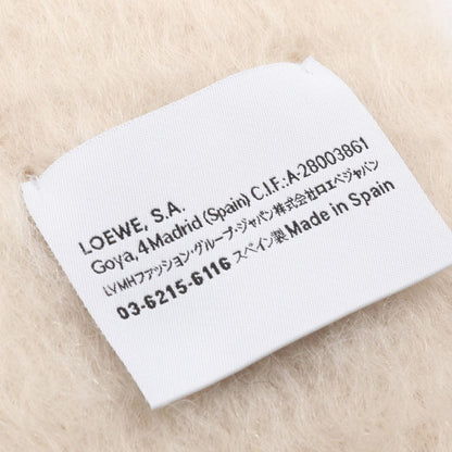 Loewe Scarf Anagram Ivory Wool