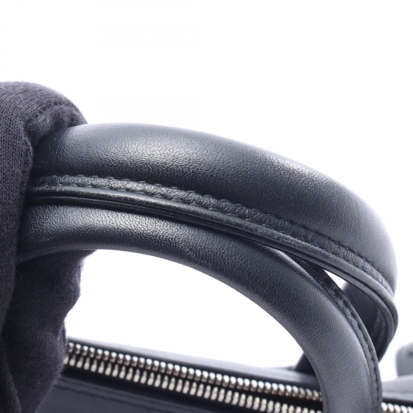 Balenciaga Handbag Triangle Duffle S 2-Way Black Leather