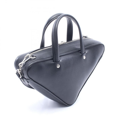 Balenciaga Handbag Triangle Duffle S 2-Way Black Leather