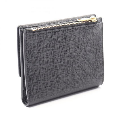 Saint Laurent Paris Bifold Wallet Uptown Compact Black Leather