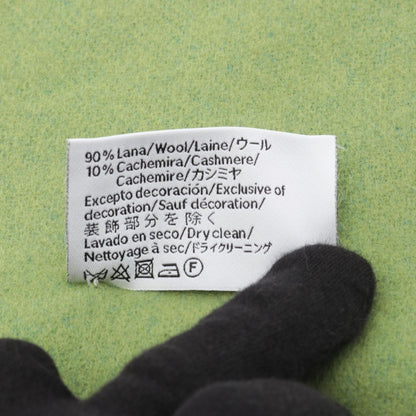 Loewe Scarf Anagram Bicolor Green Wool