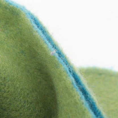 Loewe Scarf Anagram Bicolor Green Wool