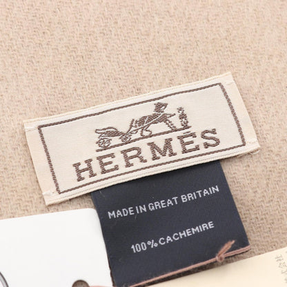 Hermes Scarf Recto Verso Beige