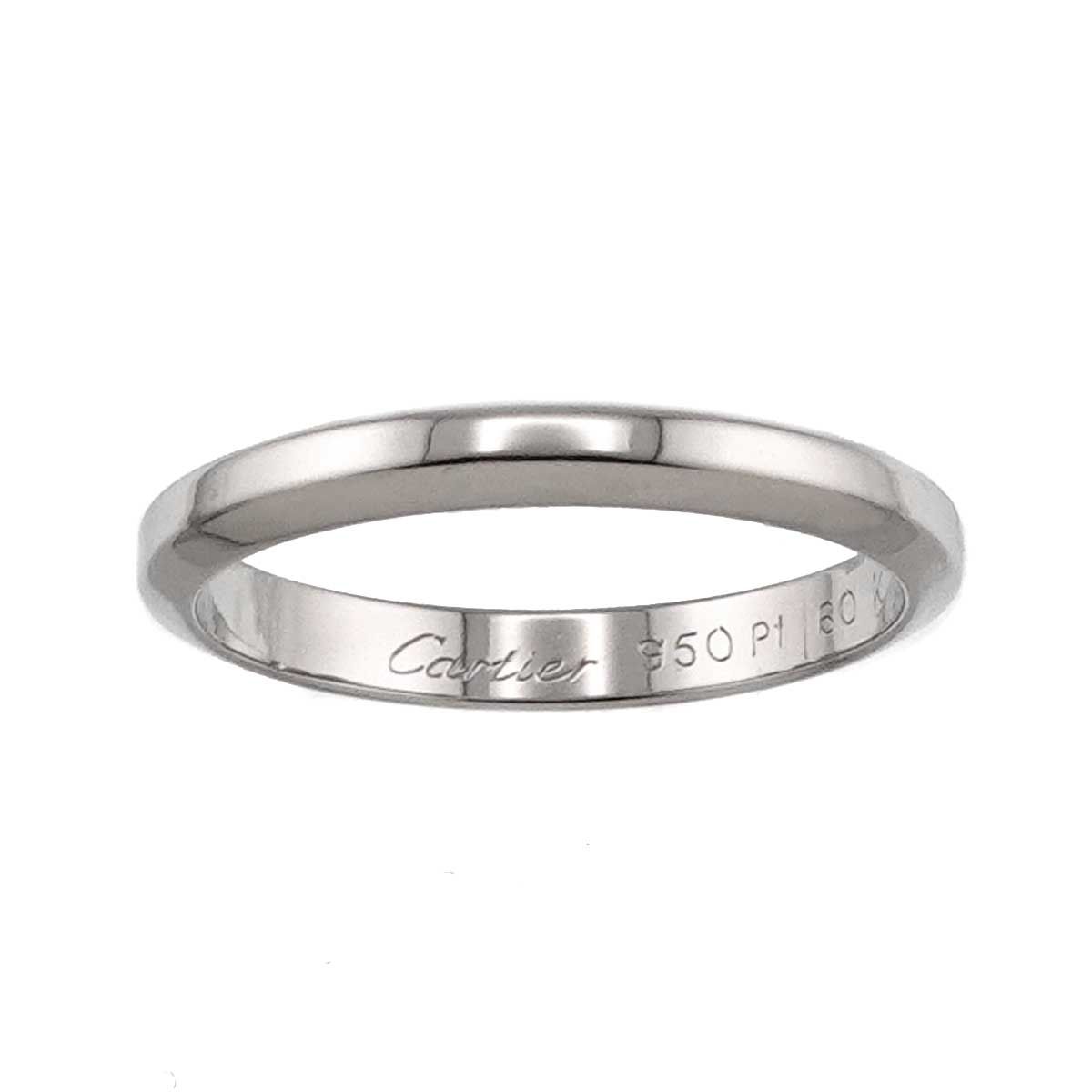Cartier Declaration 60 Ring Pt Platinum