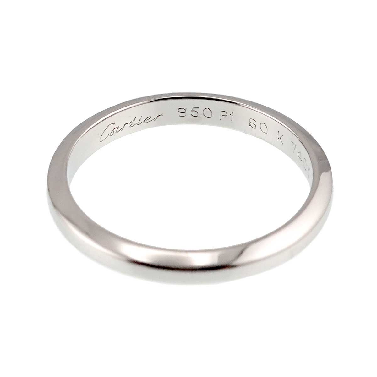 Cartier Declaration 60 Ring Pt Platinum