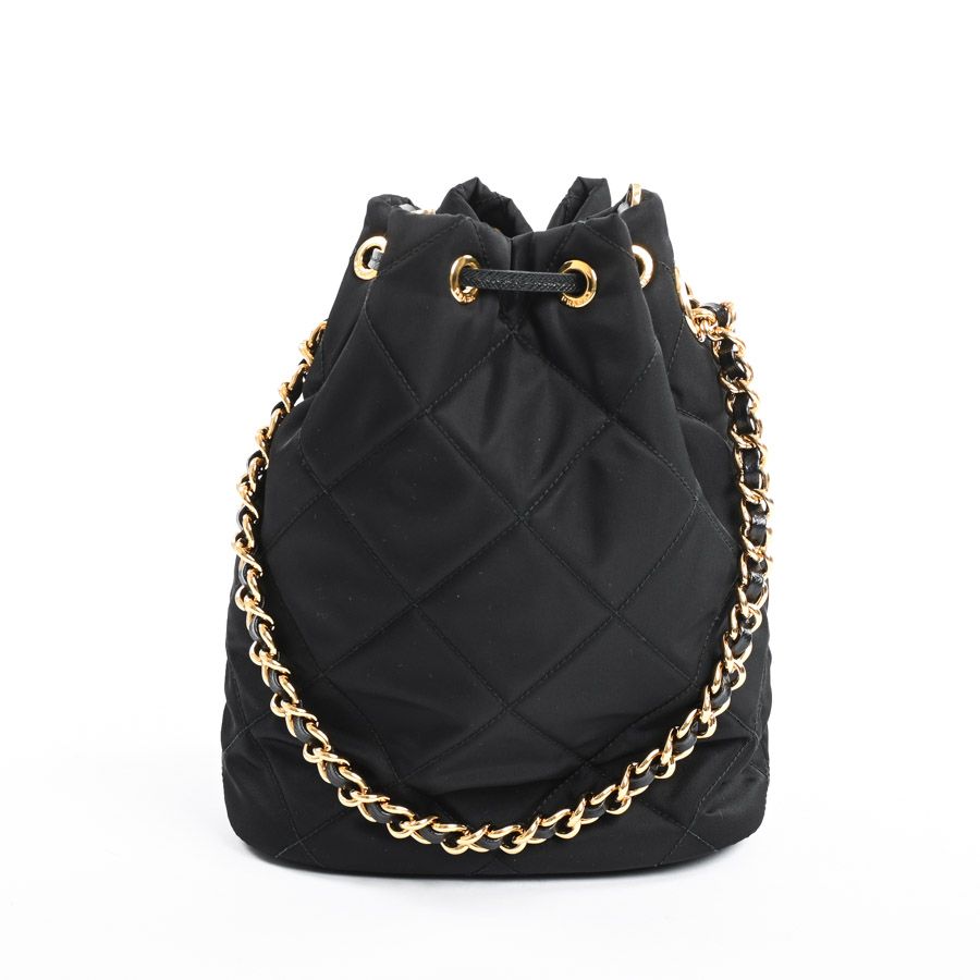 Prada Tote Re-Nylon Chain 2-Way Handbag