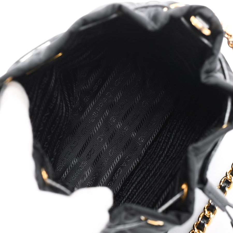Prada Tote Re-Nylon Chain 2-Way Handbag