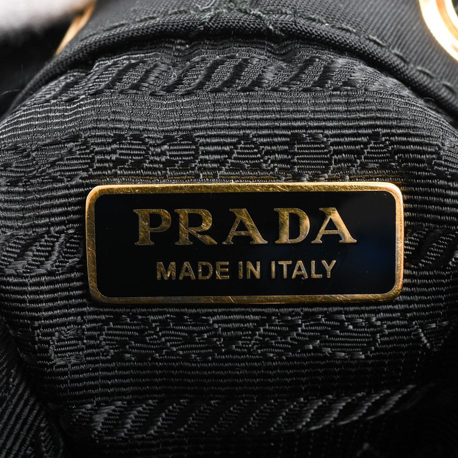 Prada Tote Re-Nylon Chain 2-Way Handbag