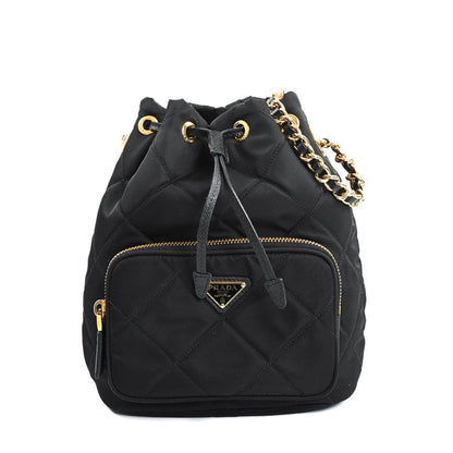 Prada Tote Re-Nylon Chain 2-Way Handbag