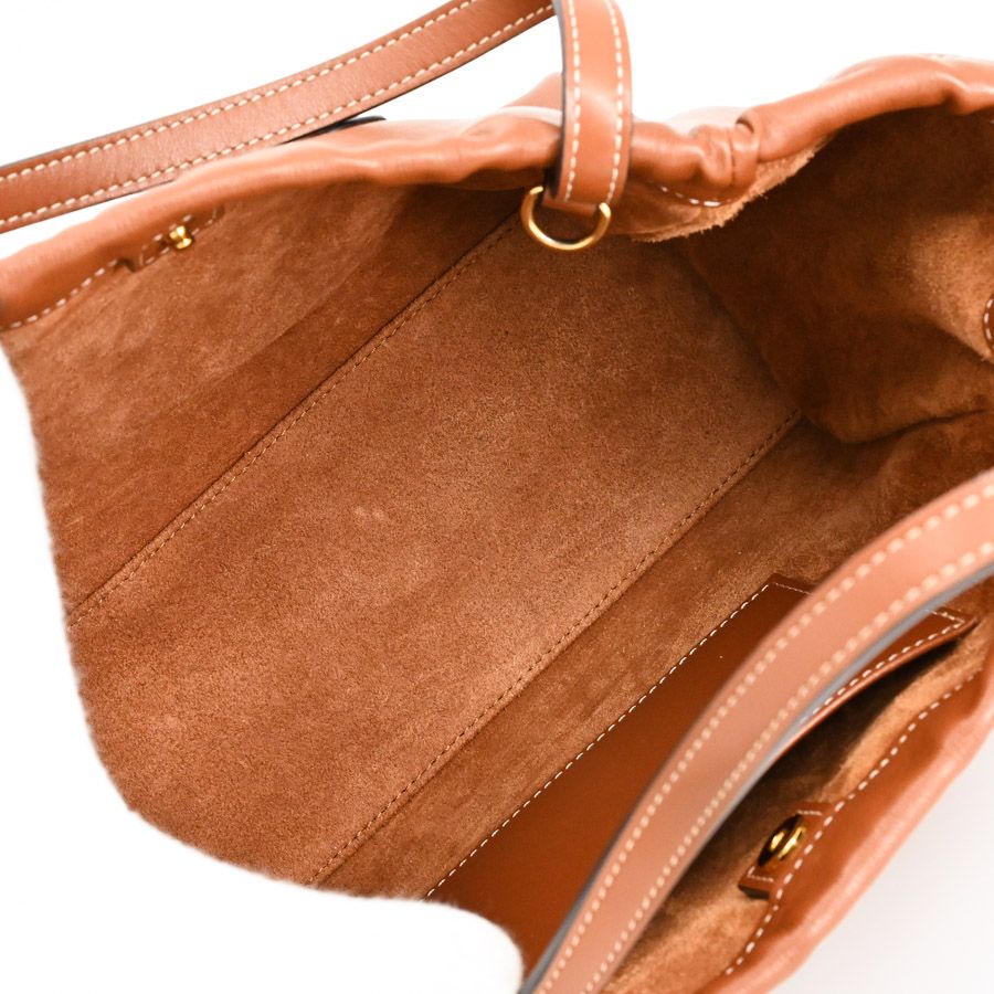 Celine Shoulder Bag Cuir Triomphe Small Lucky Drawstring