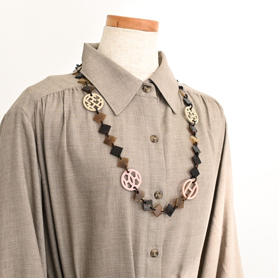 Hermes Necklace Ava Brown