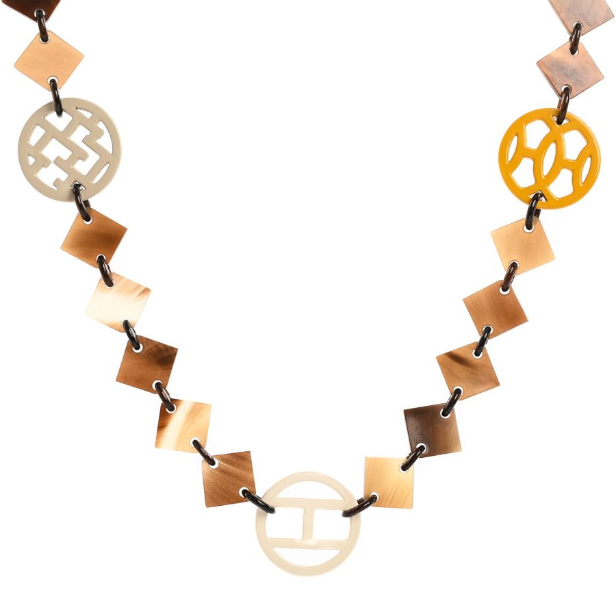 Hermes Necklace Ava Brown