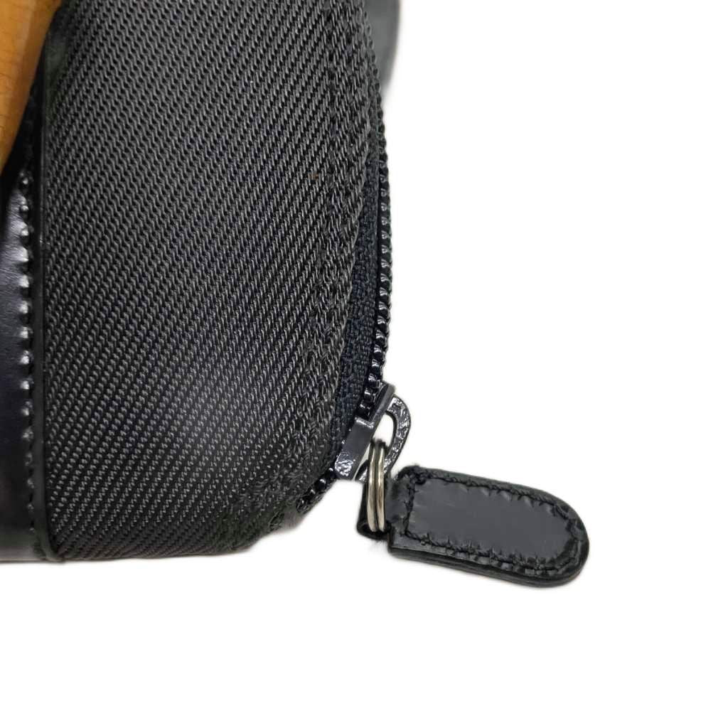 Gucci Mini Shoulder Bag Bamboo Crossbody Vintage Gray