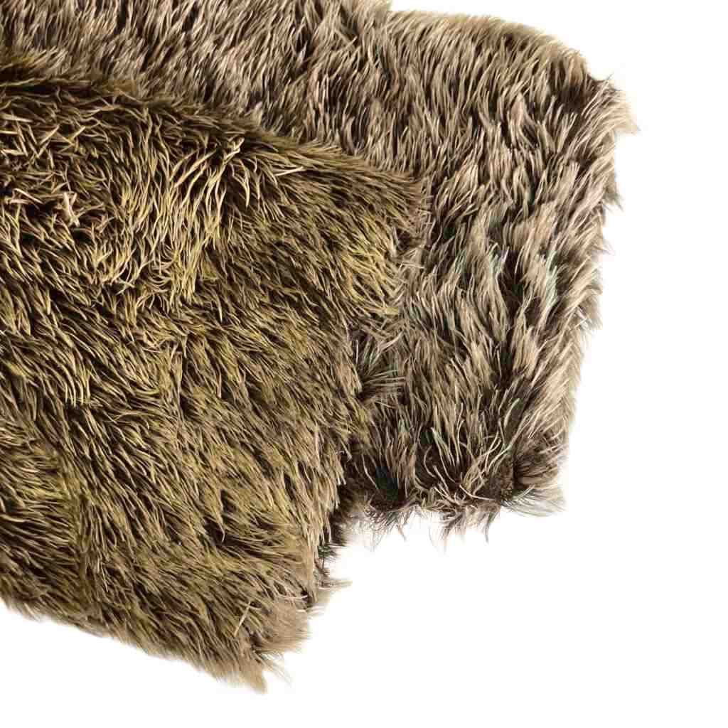 Fendi Mohair Blend Coat Vintage Lining Zucca 40 Beige