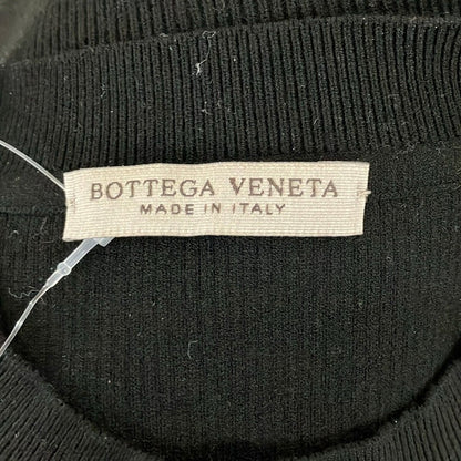 Bottega Veneta Long Sleeve Sweater 38 S Black Beige