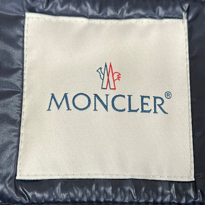 Moncler Down Jacket Coat 2 M Veulettes Giubbotto Dark Navy Winter Tweed